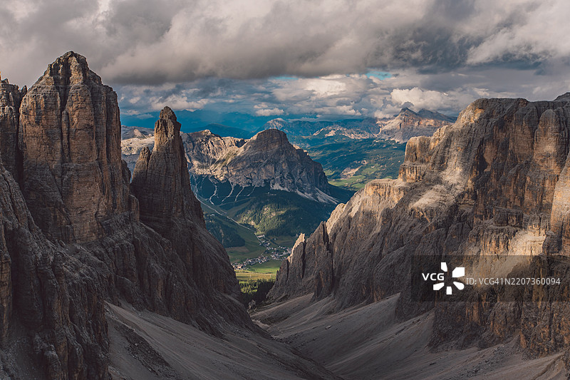 多洛米蒂山脉图片素材
