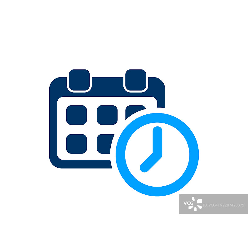 日历截止日期图标。图片素材