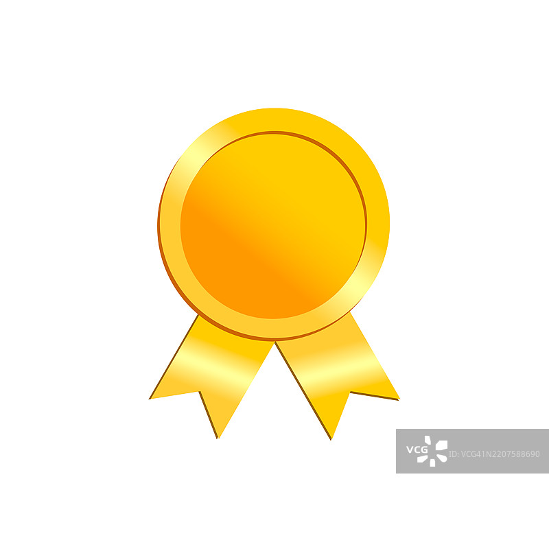 金牌。冠军获胜者。图片素材