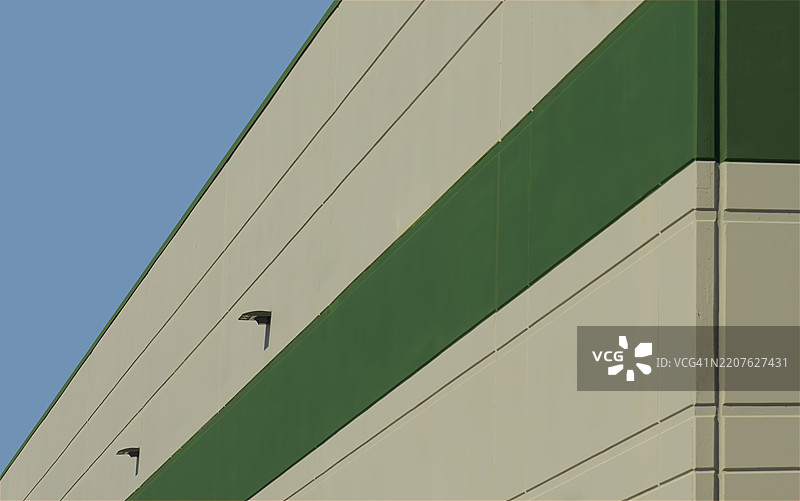绿色条纹建筑图片素材