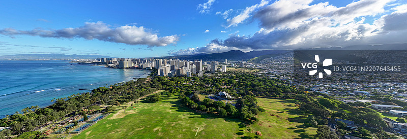 檀香山的海岸壮丽图片素材