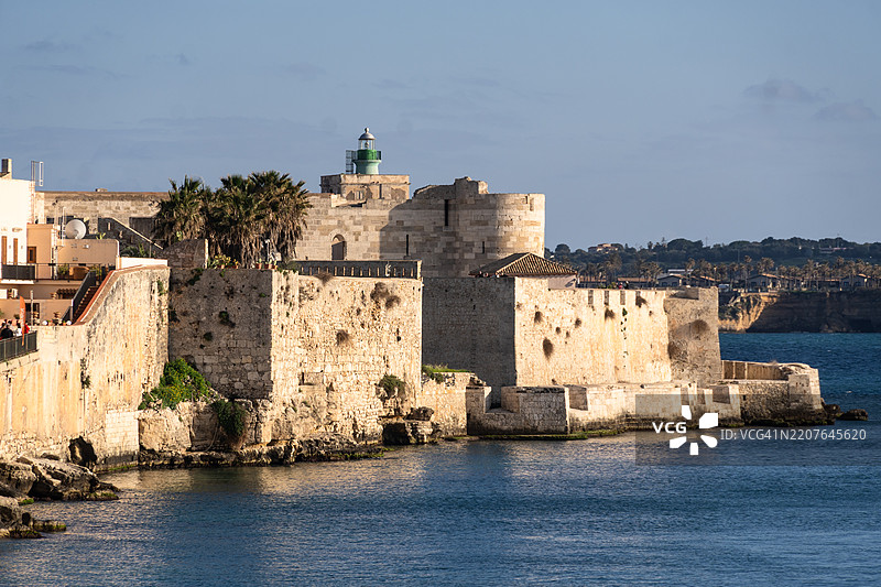 意大利西西里岛的锡拉库萨老城图片素材