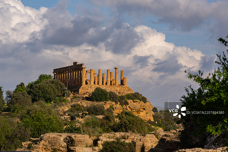 西西里岛阿格里真托的神庙谷图片素材