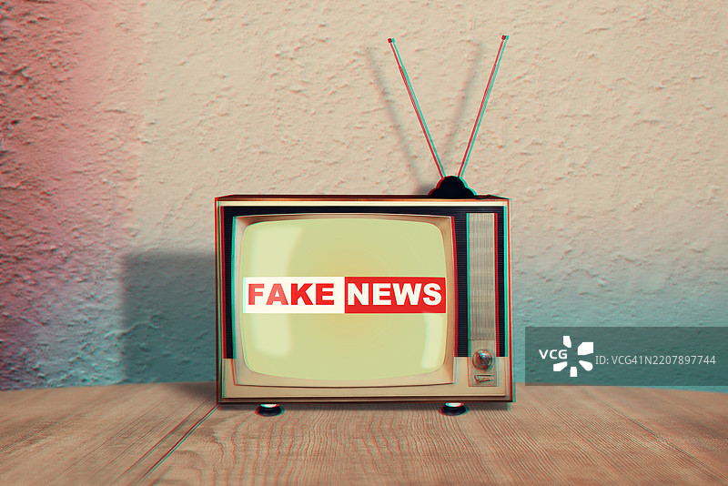电视假新闻图片素材