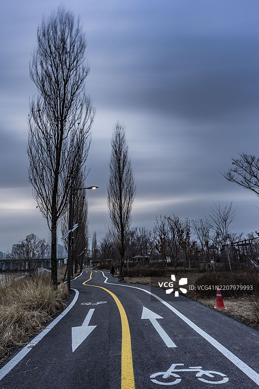 首尔汉江方向图片素材