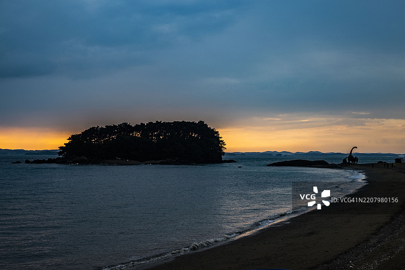 在忠清南道保宁的恐龙诞生图片素材