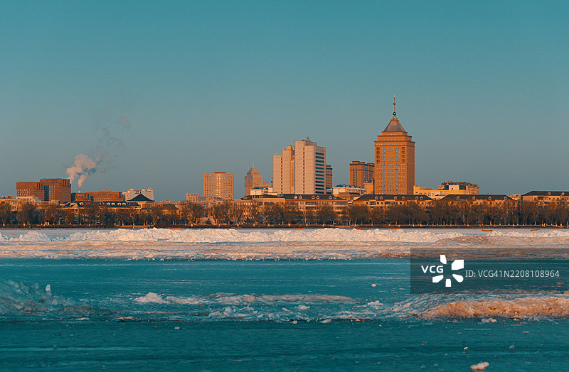 冬季的城市图片素材