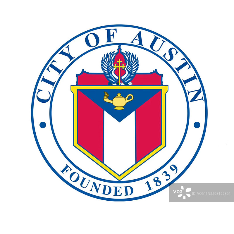 奥斯丁市徽图片素材