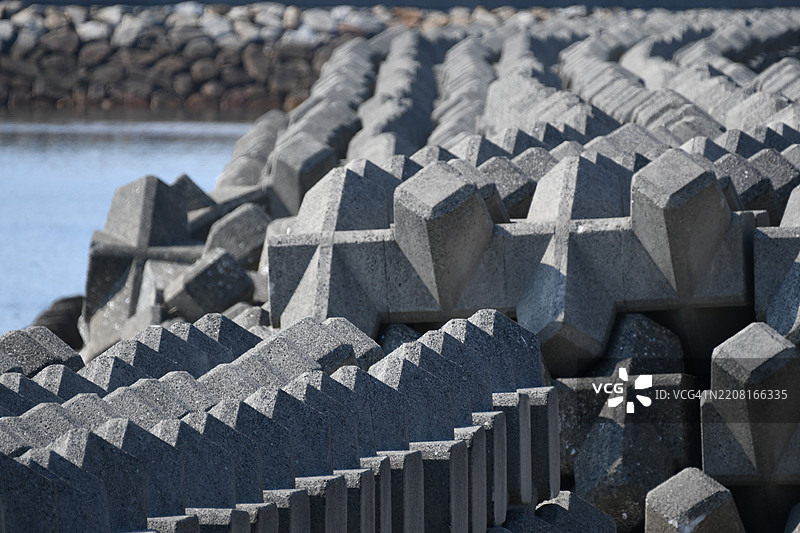 日本的岩石特写图片素材