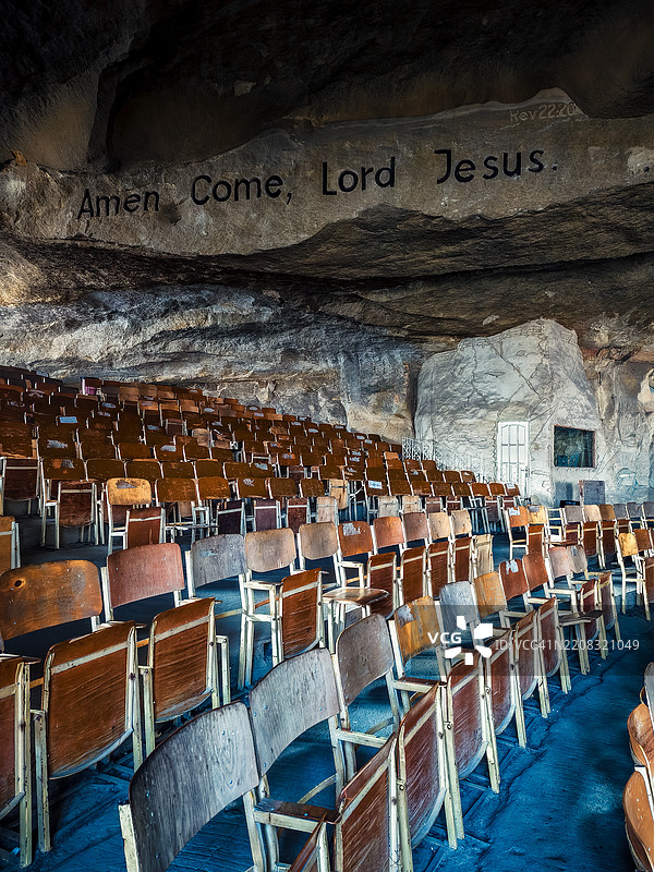 开罗，埃及的洞穴教堂手机照片图片素材
