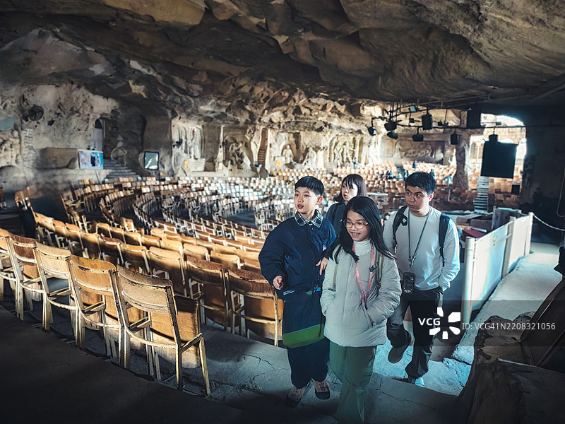 开罗，埃及的洞穴教堂手机照片图片素材