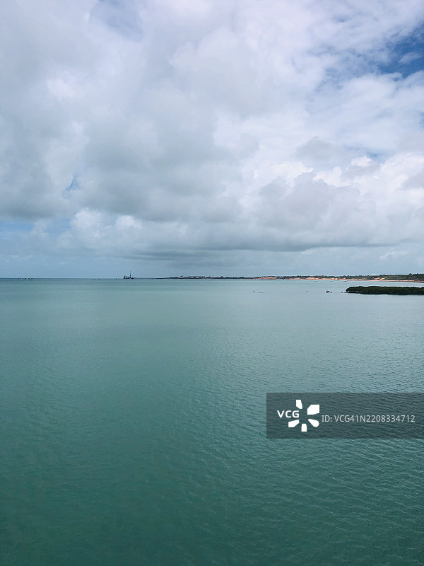 西澳大利亚布鲁姆的海洋与天空的美丽景色图片素材