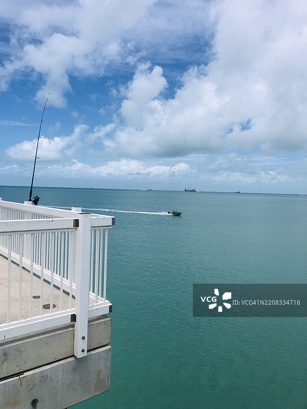 西澳大利亚布鲁姆的海洋与天空的美丽景色图片素材