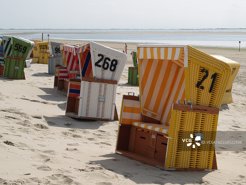 德国朗根奥格的海滩风景图片素材