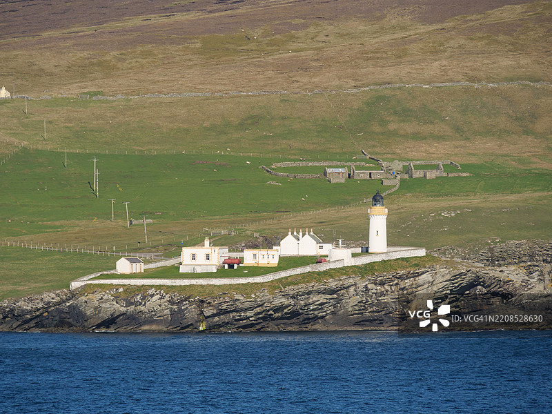 勒威克和英国的设得兰群岛，勒威克，设得兰，联合王国，英国图片素材