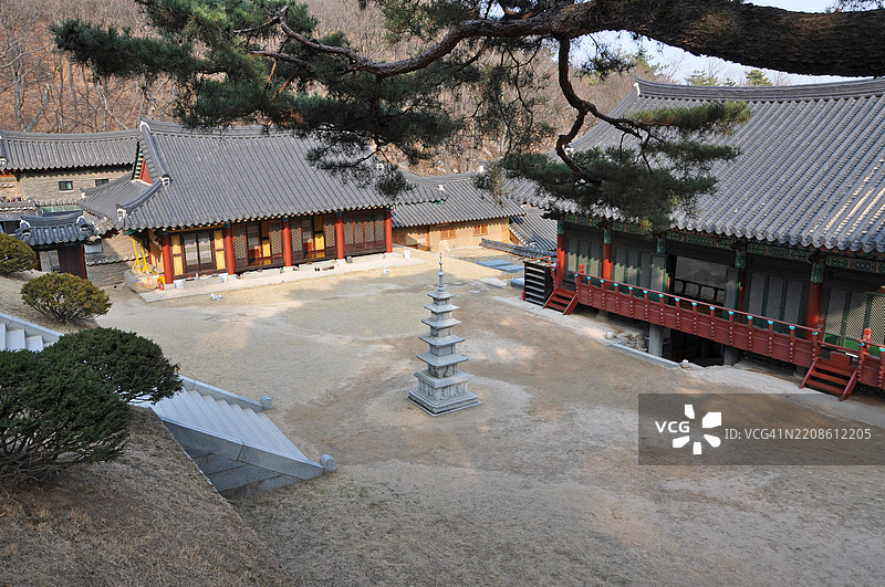 首尔的学林寺图片素材