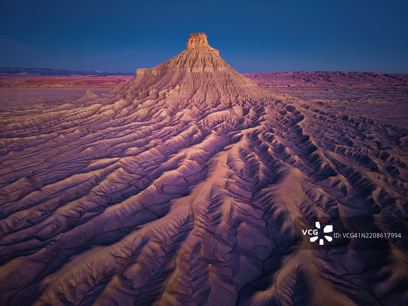 美国工厂山图片素材