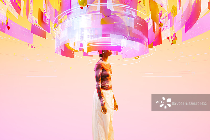 数据个性化。图片素材