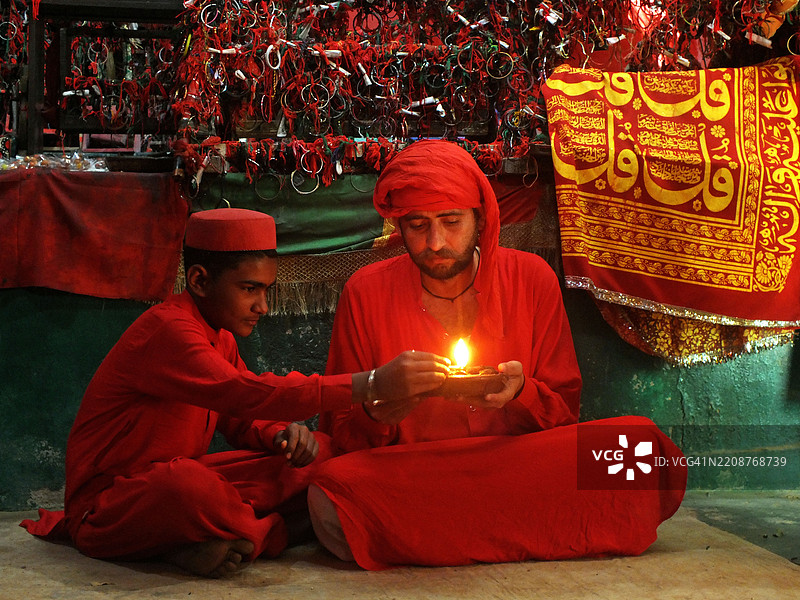 拉尔巴格的信徒图片素材
