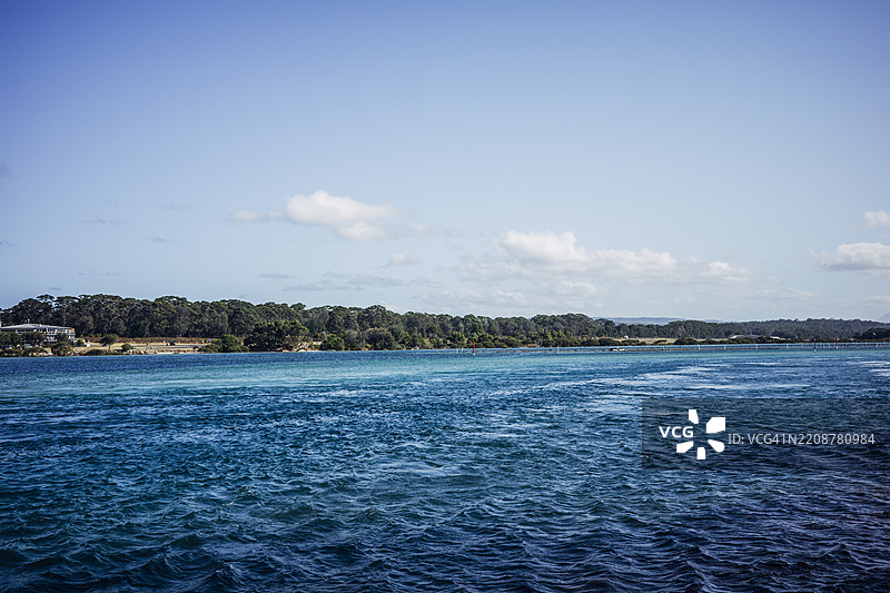 澳大利亚新南威尔士州东南部梅林布拉湖的景色图片素材