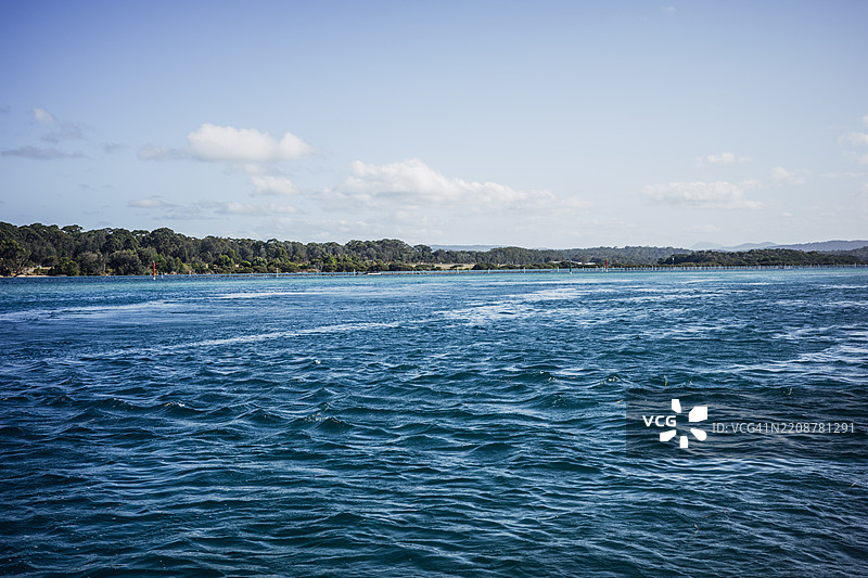 澳大利亚新南威尔士州东南部梅林布拉湖的景色图片素材