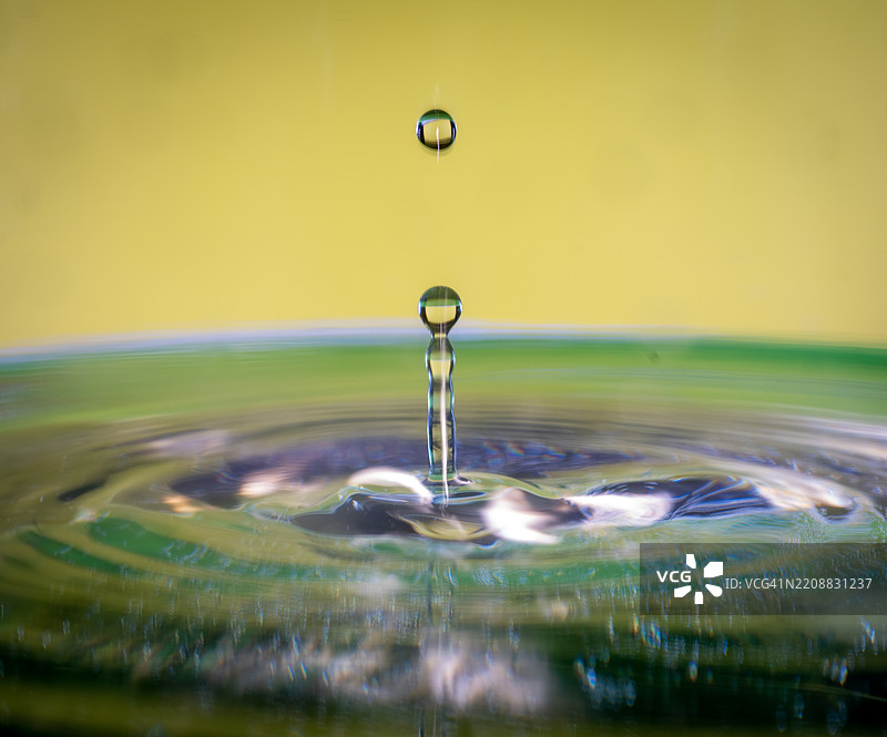 水滴特写图片素材