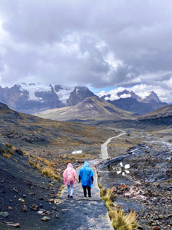 佩鲁的帕斯图鲁里冰川图片素材