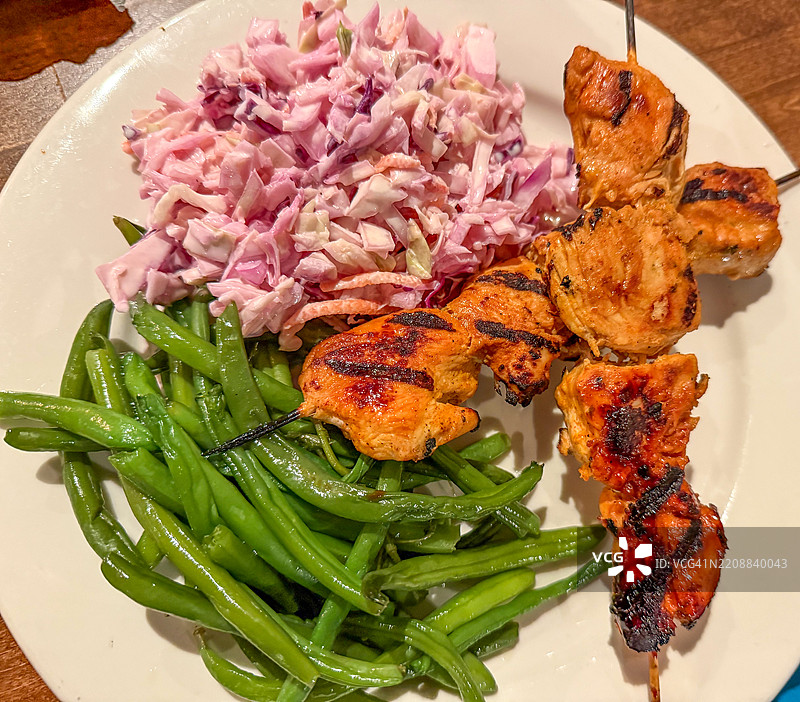 鸡肉串烧图片素材