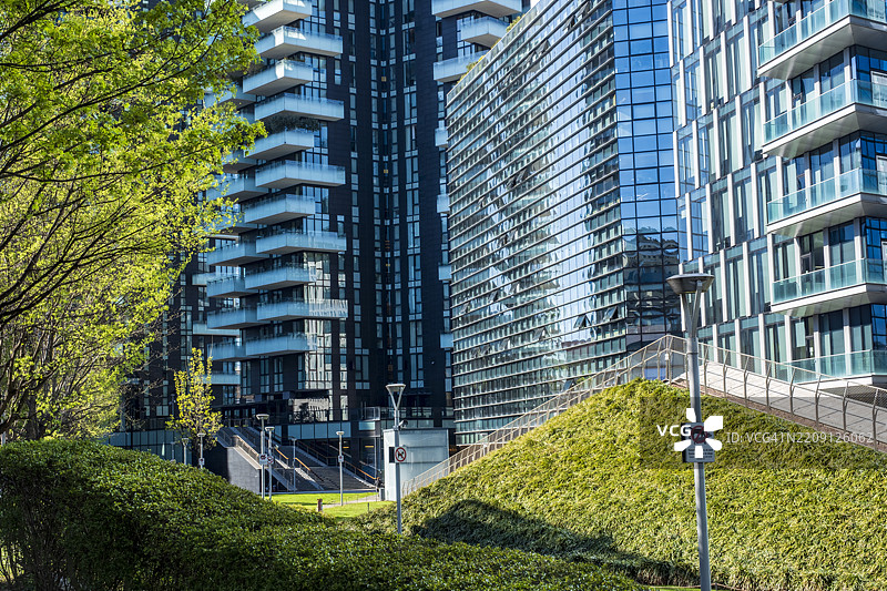 米兰加里波第区图片素材