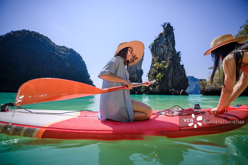 海湾和泻湖之旅图片素材