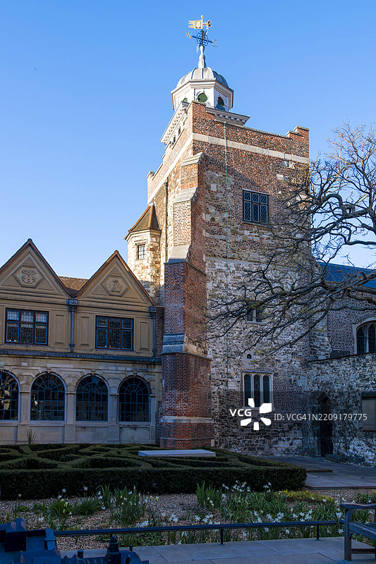 伦敦的查特豪斯图片素材