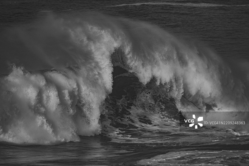 海浪的美丽景色图片素材