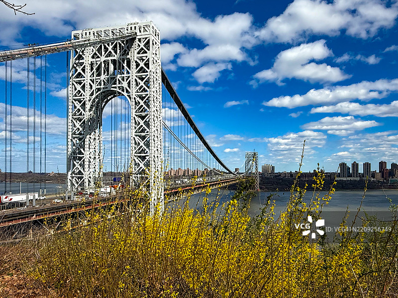 乔治·华盛顿大桥图片素材