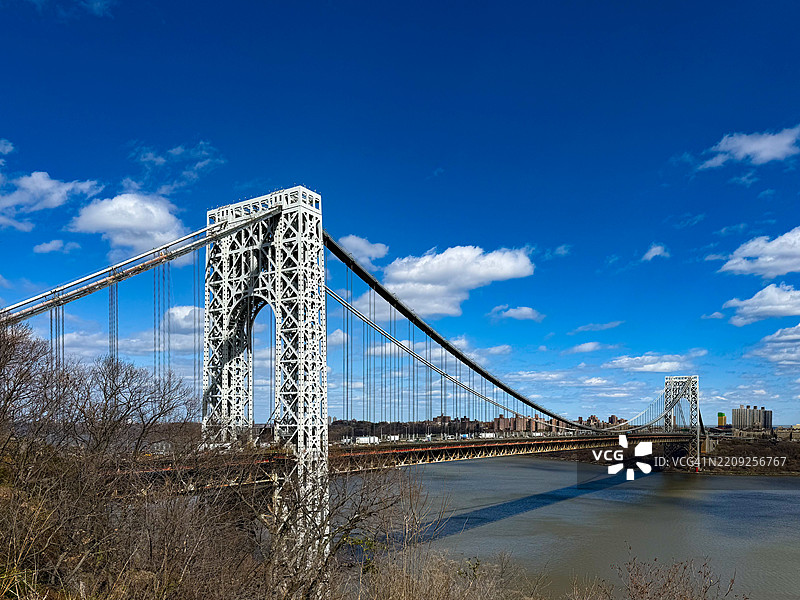 乔治·华盛顿大桥图片素材