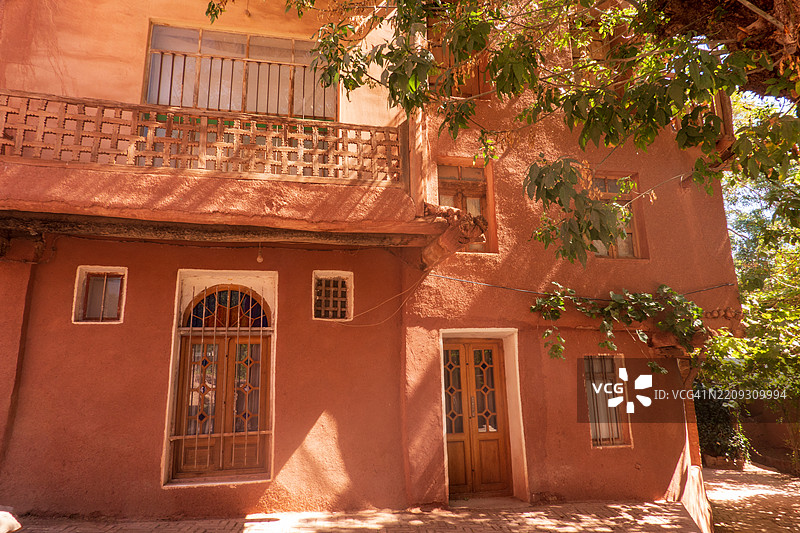 红土乡村房屋图片素材