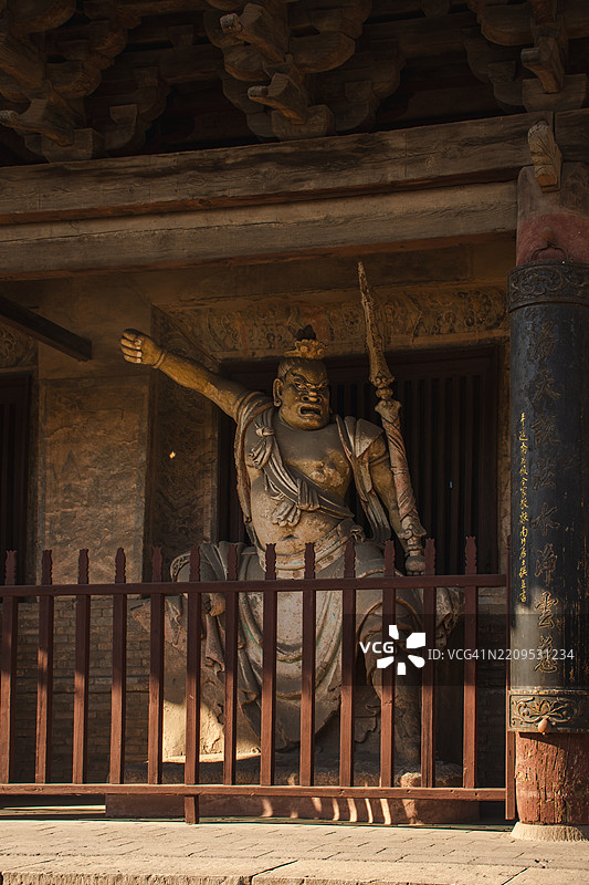 平遥的双林寺图片素材