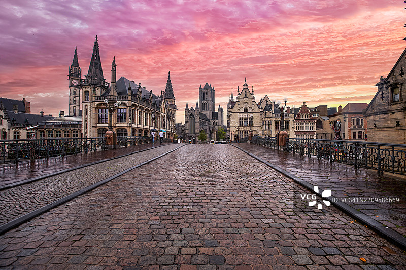 圣迈克尔桥图片素材