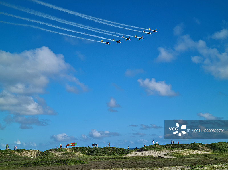 巴西空军烟雾中队图片素材