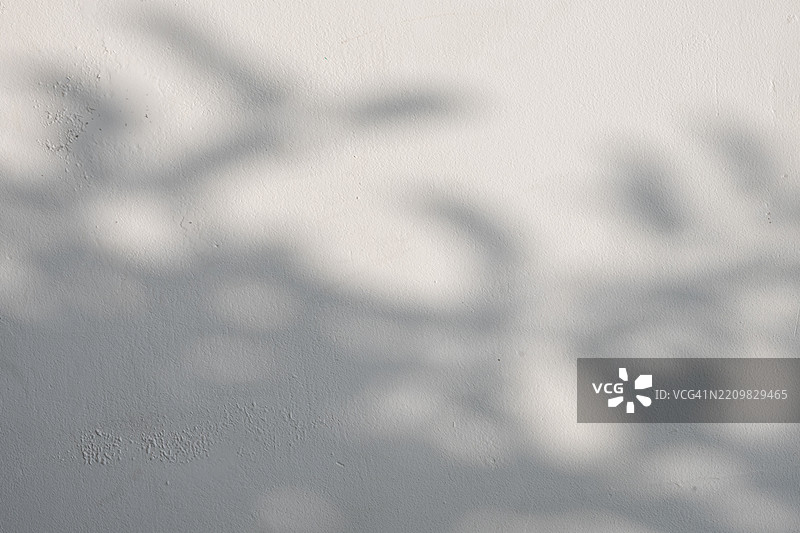 一面墙上有一个阴影图片素材
