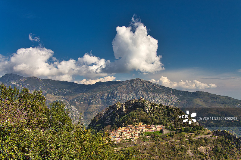 法国南阿尔卑斯山图片素材
