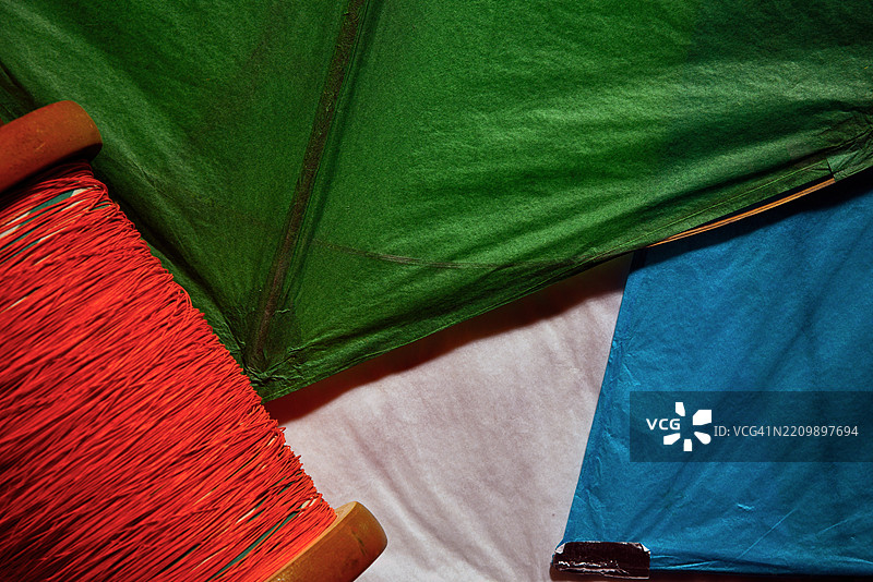 马卡尔·桑克兰提节 - 印度的风筝节图片素材