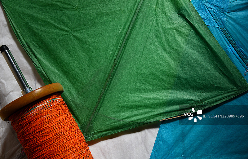 马卡尔·桑克兰提节 - 印度的风筝节图片素材