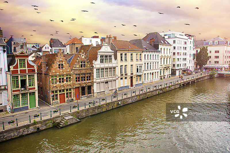 在弗兰德斯的心脏地带图片素材