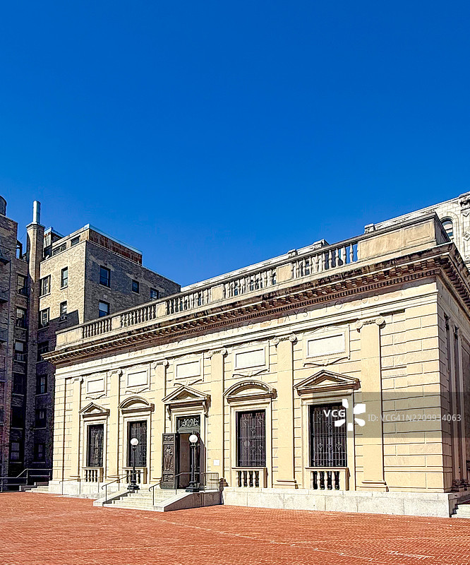 美国艺术与文学学院，华盛顿高地，纽约市图片素材