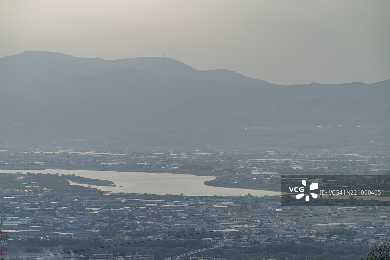 日本德岛市的市中心区域图片素材