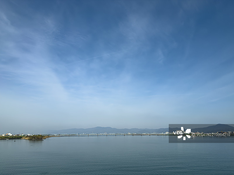 日本德岛市的大河图片素材