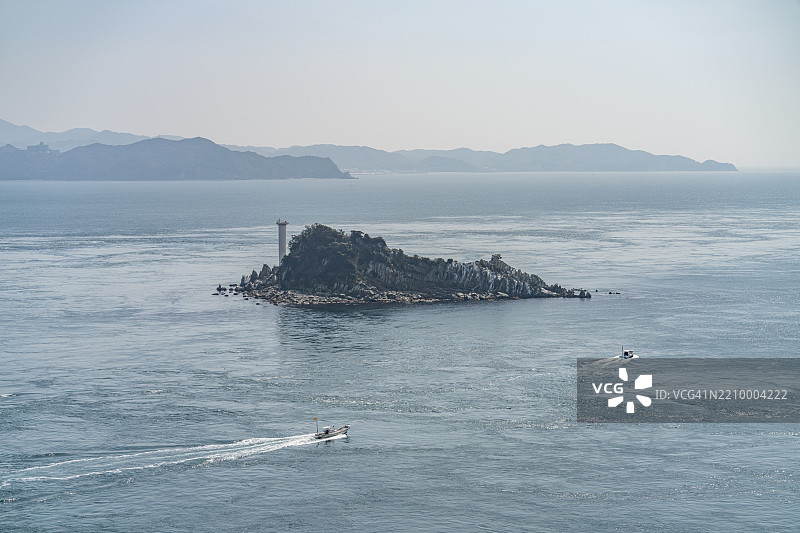 日本德岛的鸣门海峡图片素材