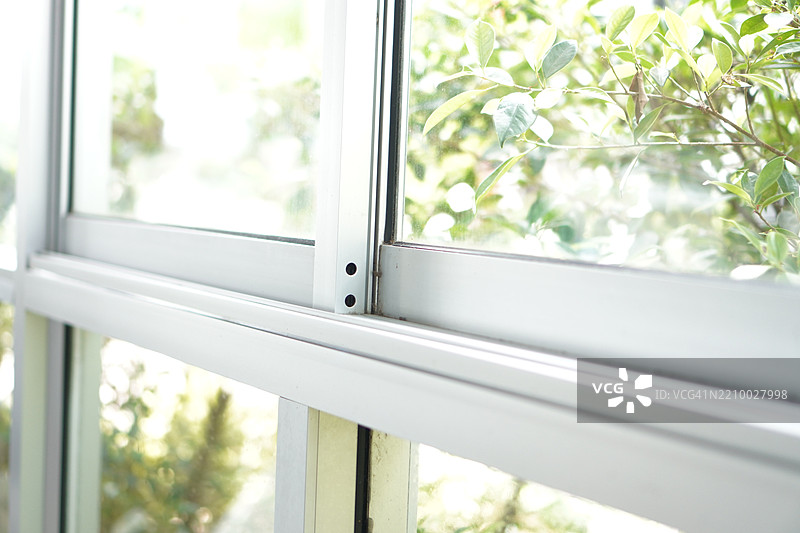 铝框窗户图片素材