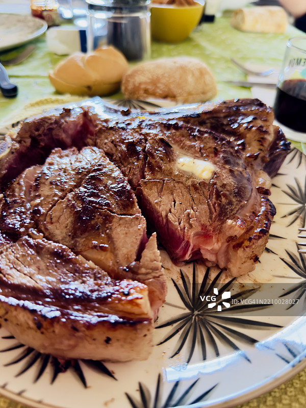 烤肋眼牛排图片素材