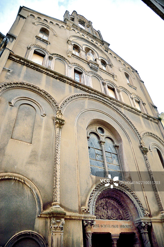 尼姆，圣尤金教堂图片素材